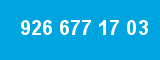926 677 17 03